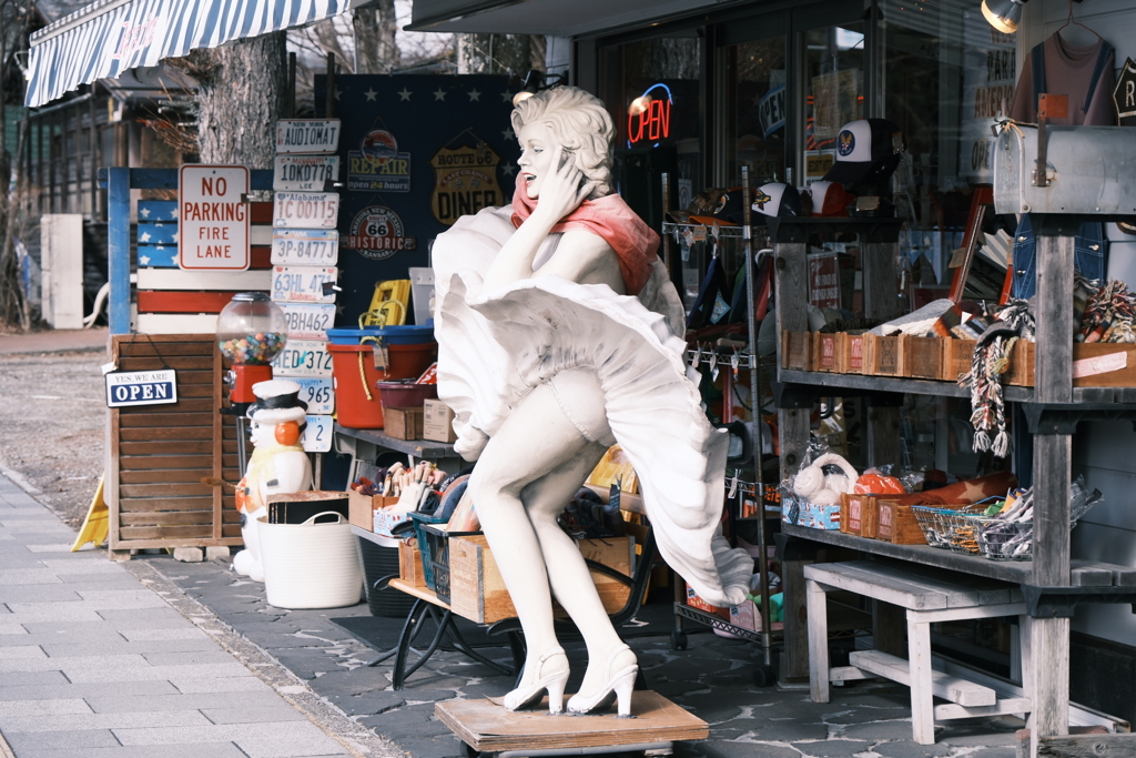 軽井沢で会いました