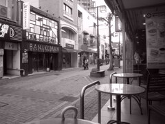 テラス席@長野市サブウェイ