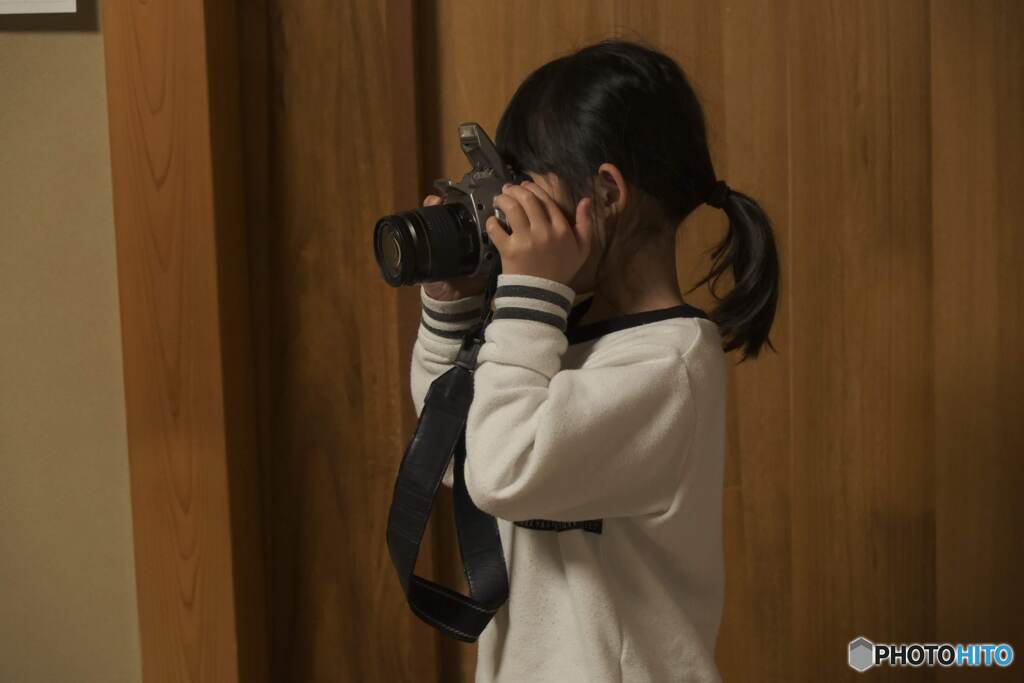 小さいカメラマン