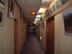 日帰り温泉 高瀬館の廊下