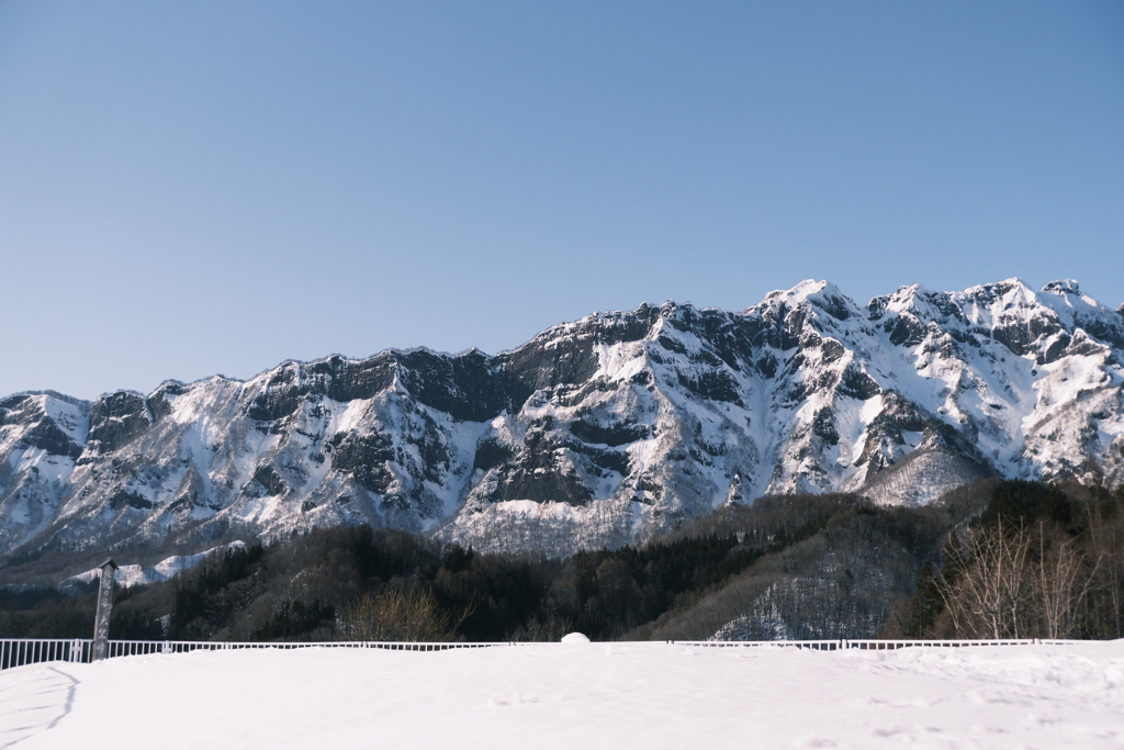 大望峠から戸隠連峰