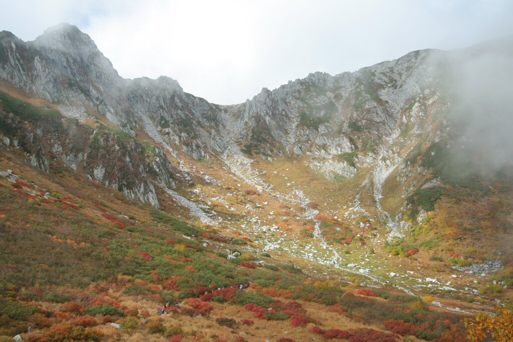 千畳敷カールの景色　2012/10