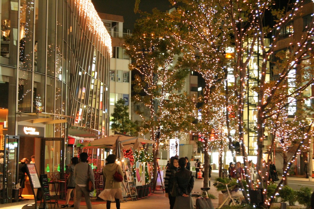 赤坂サカスのイルミネーション　2009/11