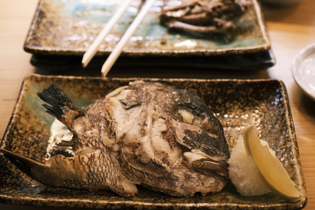 真鯛のかま焼き！