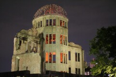 夜の原爆ドーム　2008/10