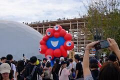 ミャクミャクいました。