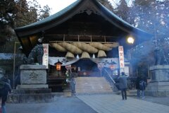 お正月の諏訪大社下社2 2010/1