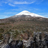 腰切塚展望台からの富士山