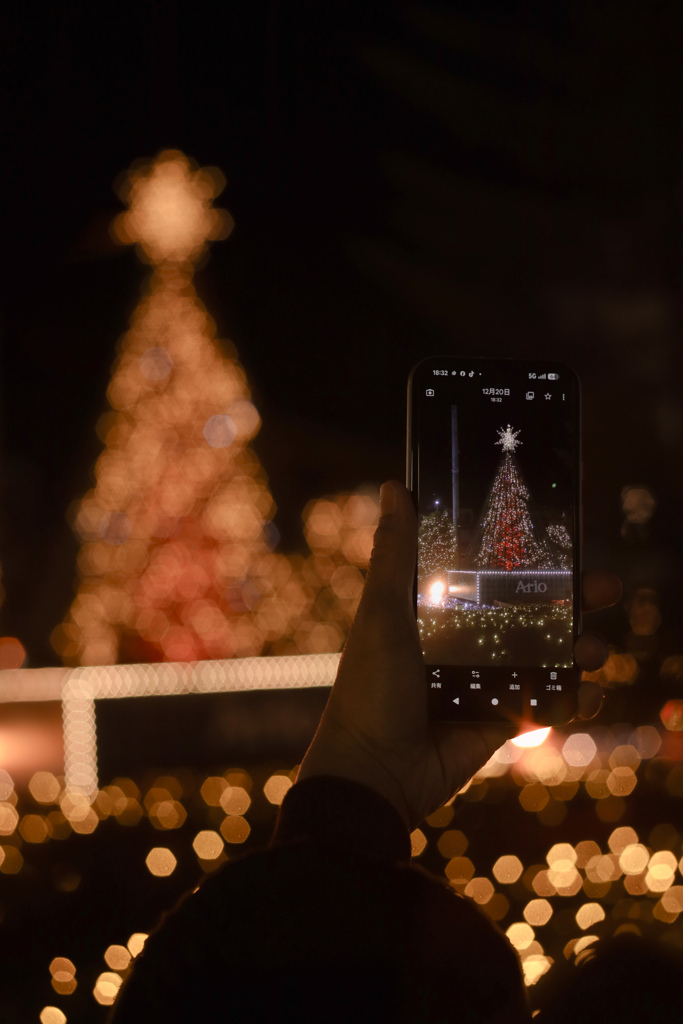 クリスマスツリー（暖）