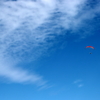 沖縄の空を見上げて