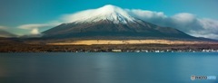山中湖の富士山