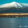 山中湖の富士山