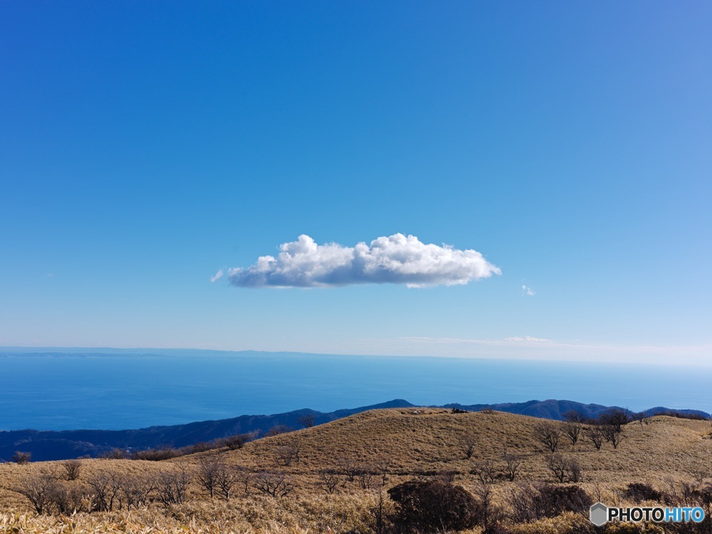駒ヶ岳山頂で出会った可愛い雲