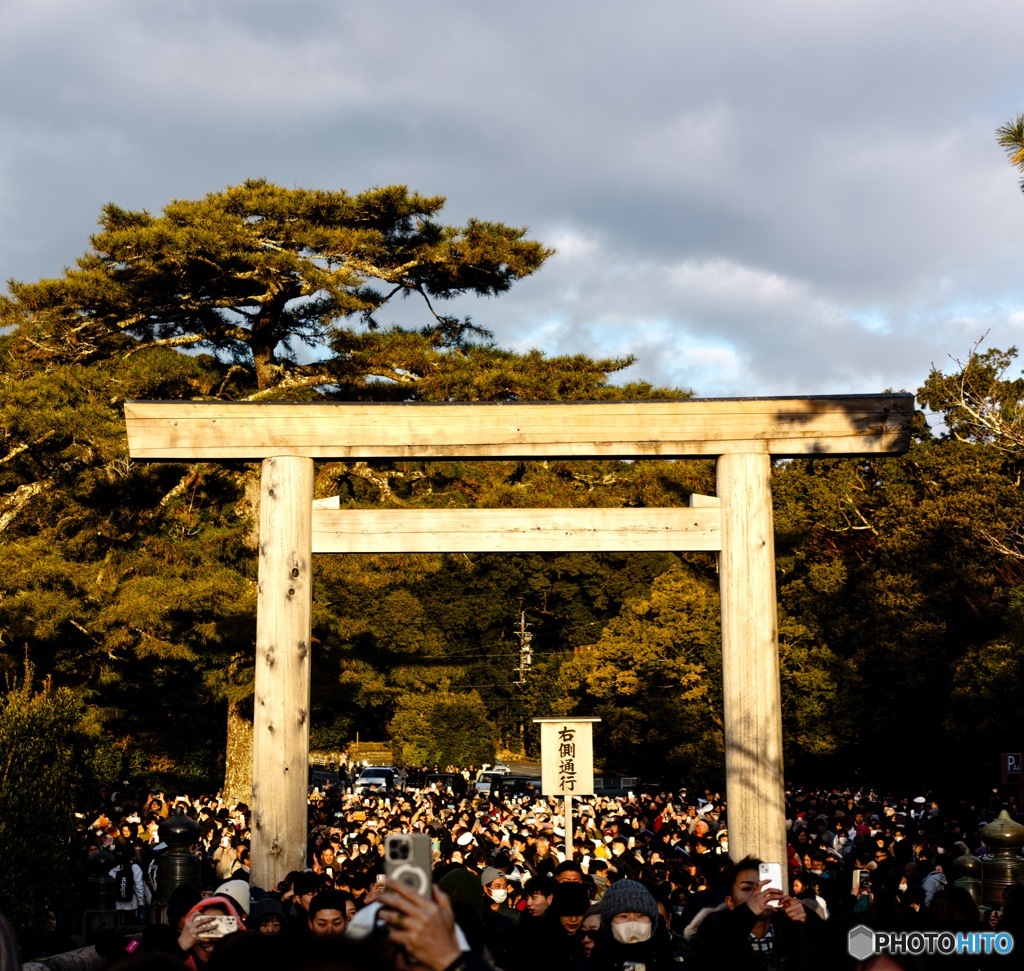 伊勢神宮 2025年1月1日の初詣