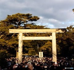 伊勢神宮 2025年1月1日の初詣