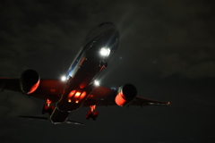 飛行機ローアングル