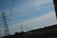 上越新幹線車窓