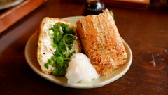 蕎麦甘味処 風庵　揚げ豆腐