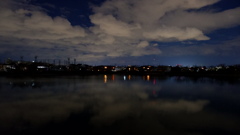 近くのため池から