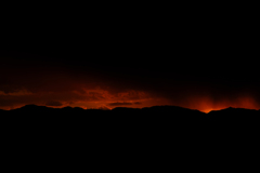 夕暮れ