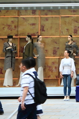 東京銀座での1カット