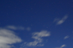 午前4時の星空