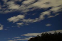 午前4時の星空