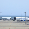 ドリームリフターに荷物を積んで