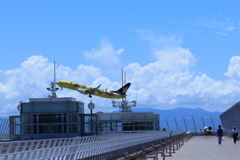 中部国際空港(セントレア)展望デッキから撮影