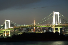 レインボーブリッジ＆東京タワー