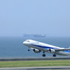 ＡＮＡ機の離陸