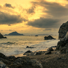 伊良湖岬の夕焼け 1