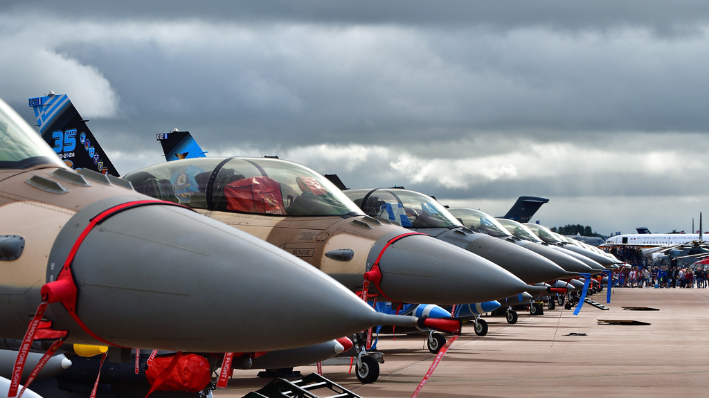 F-16がいっぱい