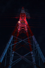 深夜鉄塔