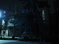 真夜中のプラント