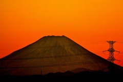 関東平野より…