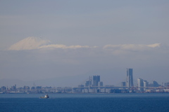 海ほたるからの横浜_2020