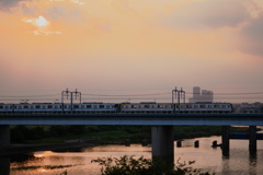 夕焼け電車