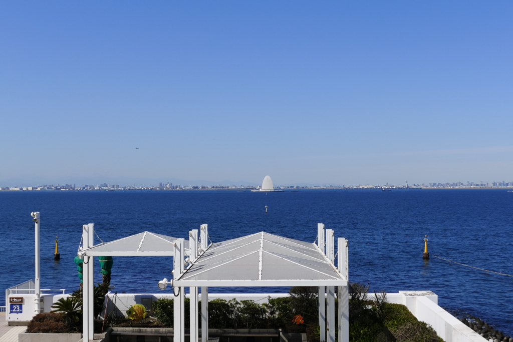海ほたるからの東京_2020