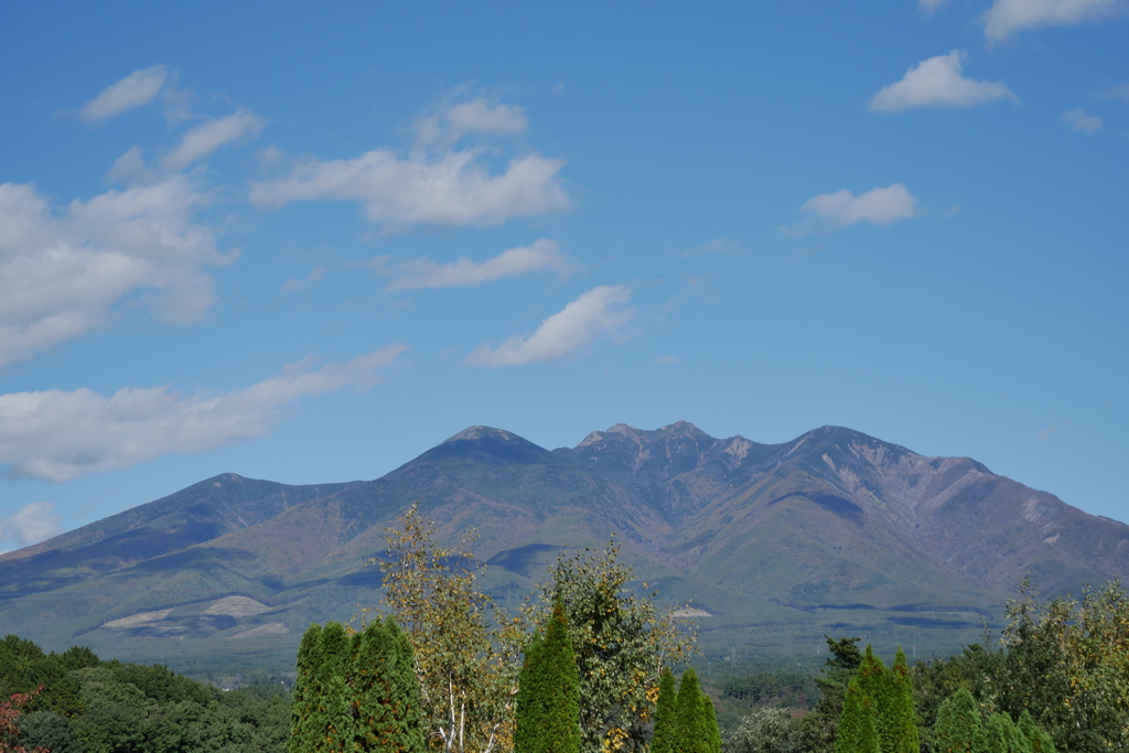 八ヶ岳紅葉の気配