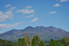 八ヶ岳紅葉の気配
