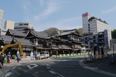 道後温泉本館工事中2024