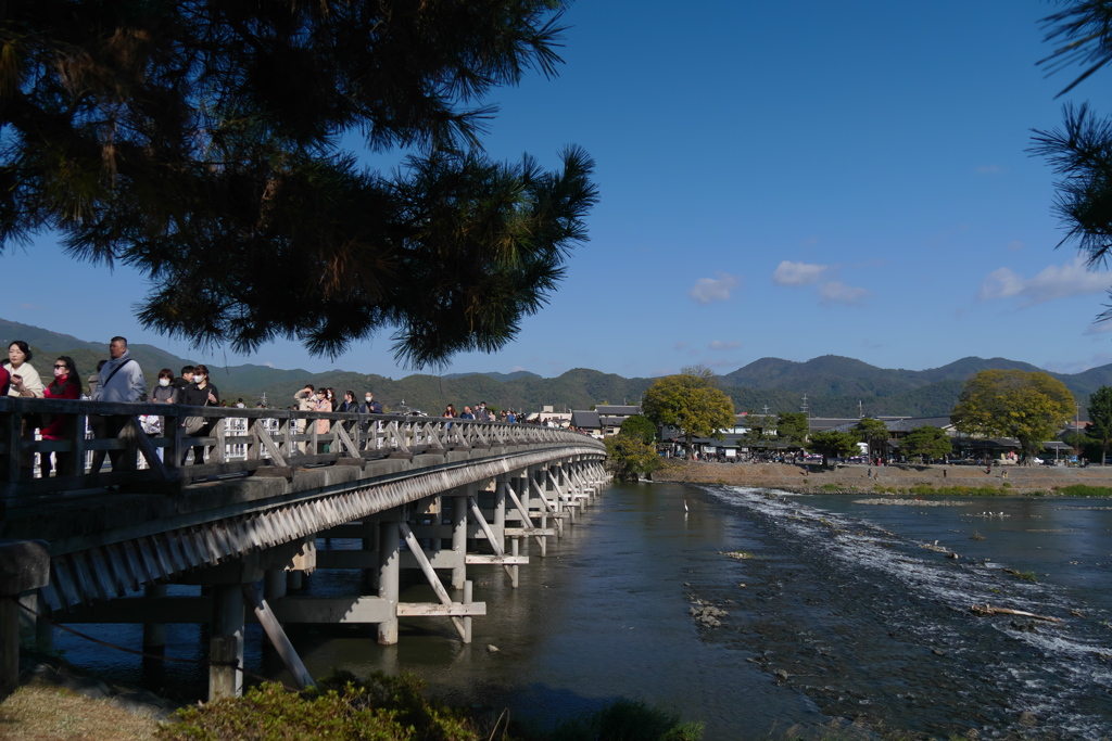 渡月橋南