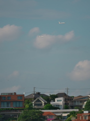 田園調布上空