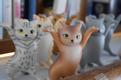 ねこのペンおき勢ぞろい