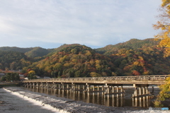 嵐山渡月橋の紅葉2022