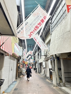 石橋商店街からも卒業