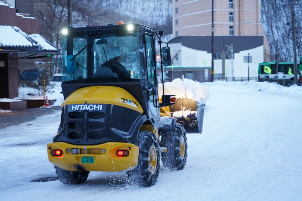北海道旅行~除雪車~