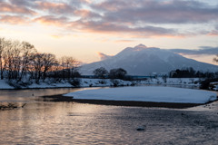 冬・岩木山