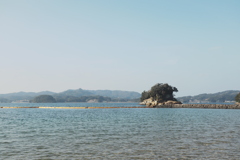 1月の海